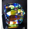 Beautiful Natural Mystic Topaz Rainbow Color 108.40 Ct Cube Cut Gemstone