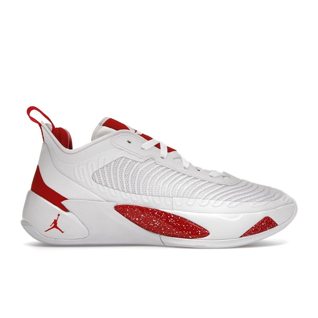Air Jordan Luka 1 White Fire Red Men Sneakers DQ7689-116