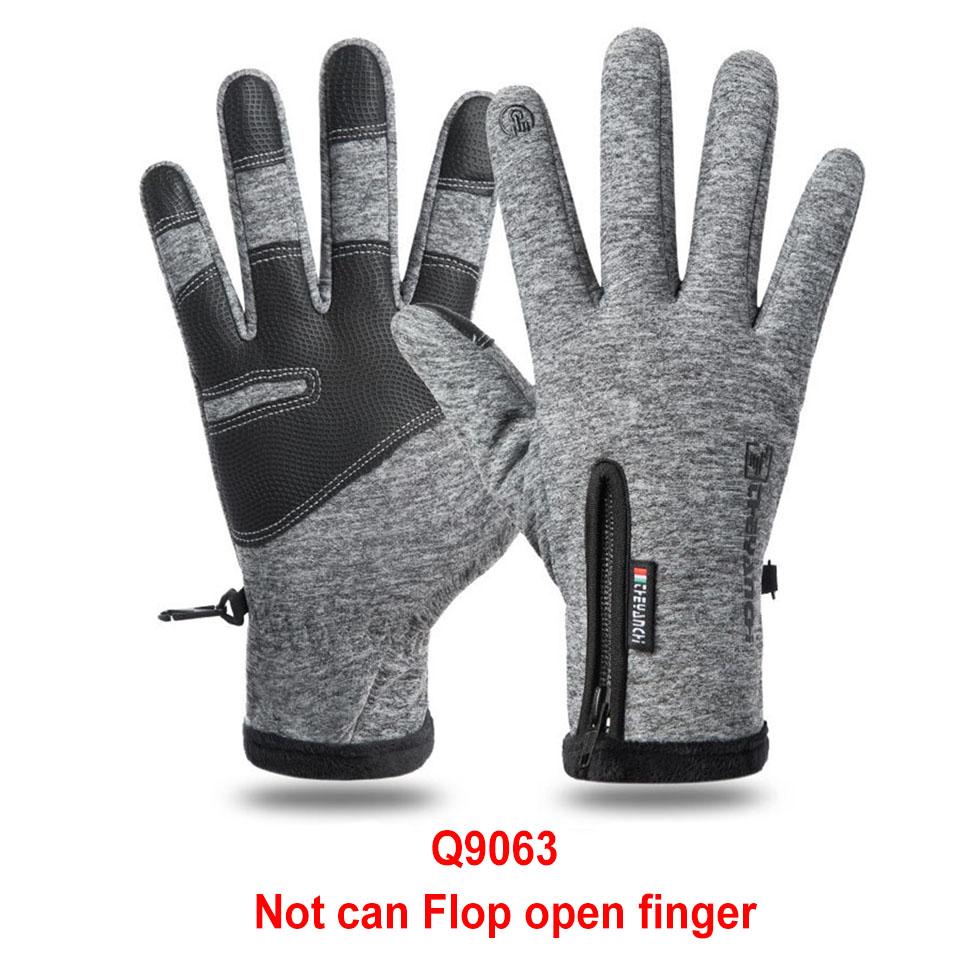

Durable And Safe Loogdeel 2 Finger Flip Windproof Women Men Gloves Waterproof Winter Fishing Gloves Velvet Warm Protection Fish Angling Gloves M
