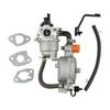 LPG168 Gasoline Generator Dual Carburetor Kit 3KW 168F 170F 6.5 Gasoline Generator Dual  Carburetor Kit Accessories