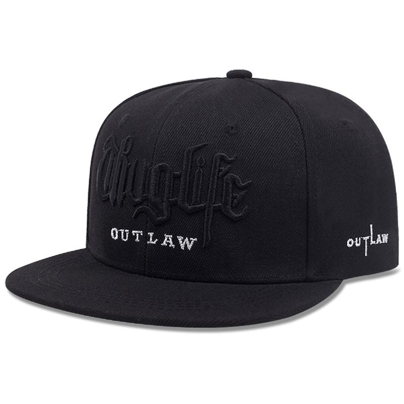 Pălărie Nouă pentru Copii Thug Life cu Margine Dreaptă Pălărie Hip Hop de Stradă pentru Bărbați Pălărie de Baseball Reglabilă pentru Protecție Solară la Ciclism în Aer Liber Pescuit pentru Femei