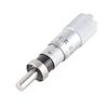 Micrometer Head 0-13mm Inside Micrometer for Fine-Tuning of Various Accuracy Instruments(Flat Head with Nut)