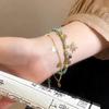 Vintage Bohemian Style Beaded Layered Bracelet Sunflower Moon Pendant Women'S Jewelry Gift Accessories