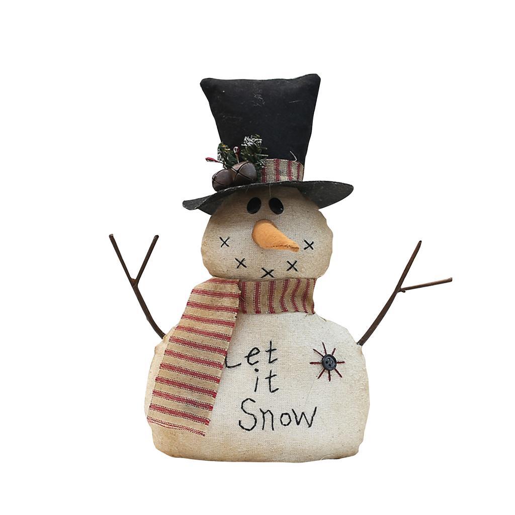 Christmas Cloth Snowman Doll, Decorative Ornaments, Decorative Dolls, Christmas Surprise For Friends And Family