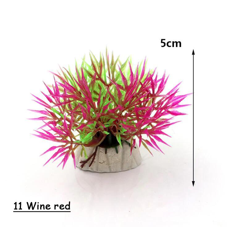 PVC Aquarium Decorative Simulation Artificial Leaves Plant Environmental Protection Materials Aquarium Decorative Accessories