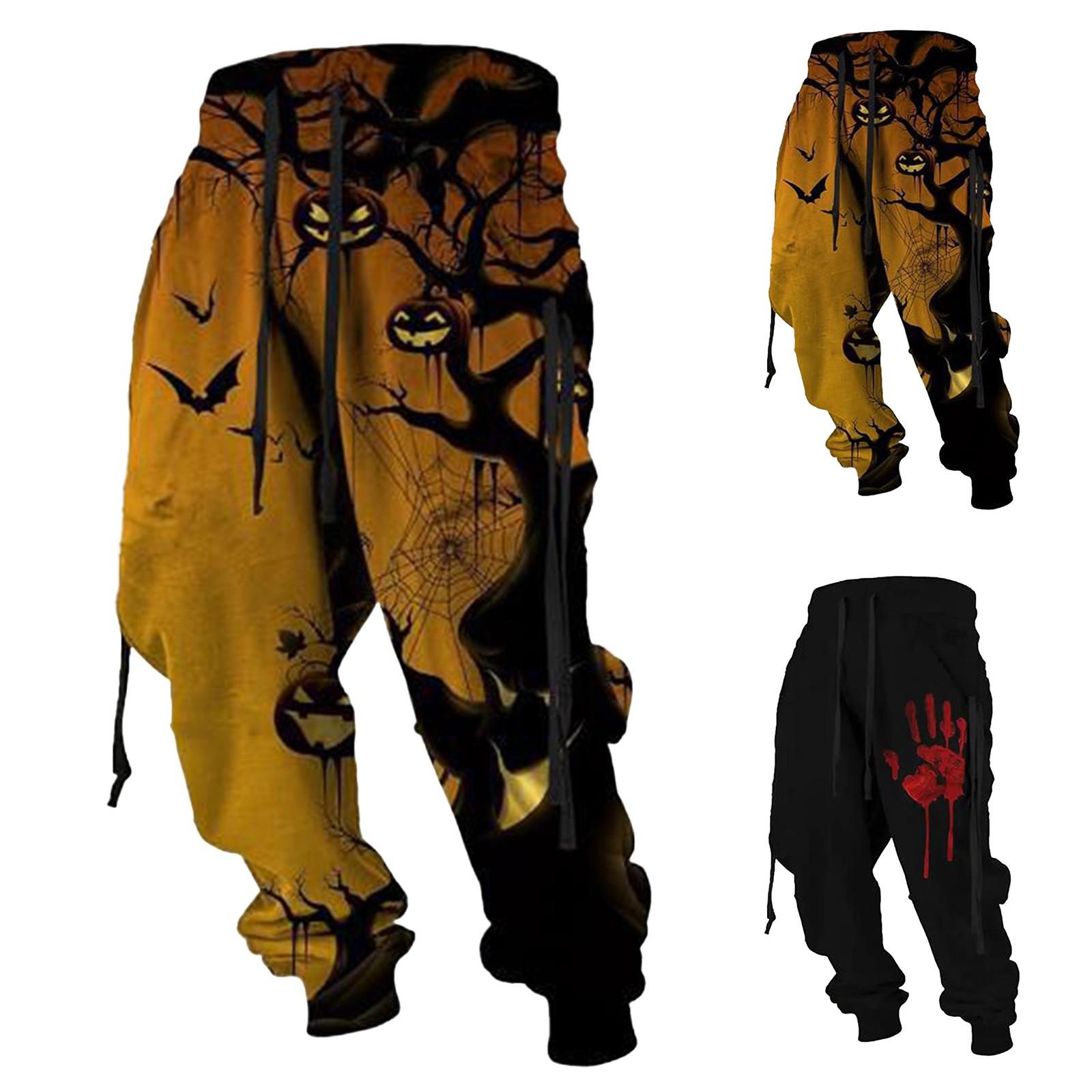 

Мужские повседневные спортивные брюки с принтом, мужские модные флисовые спортивные брюки на шнуровке