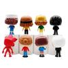 8Pcs Trendy Standing Pose Figures Creative Unique Anime Statues Collectible Model Toys For Kids Adults Perfect Birthday Gifts