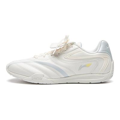 Li Ning Film Pulse Rutschfest, Abriebfest, Leicht Niedrig geschnittene Freizeitschuhe Damen Weiß Blau AGLV136-17