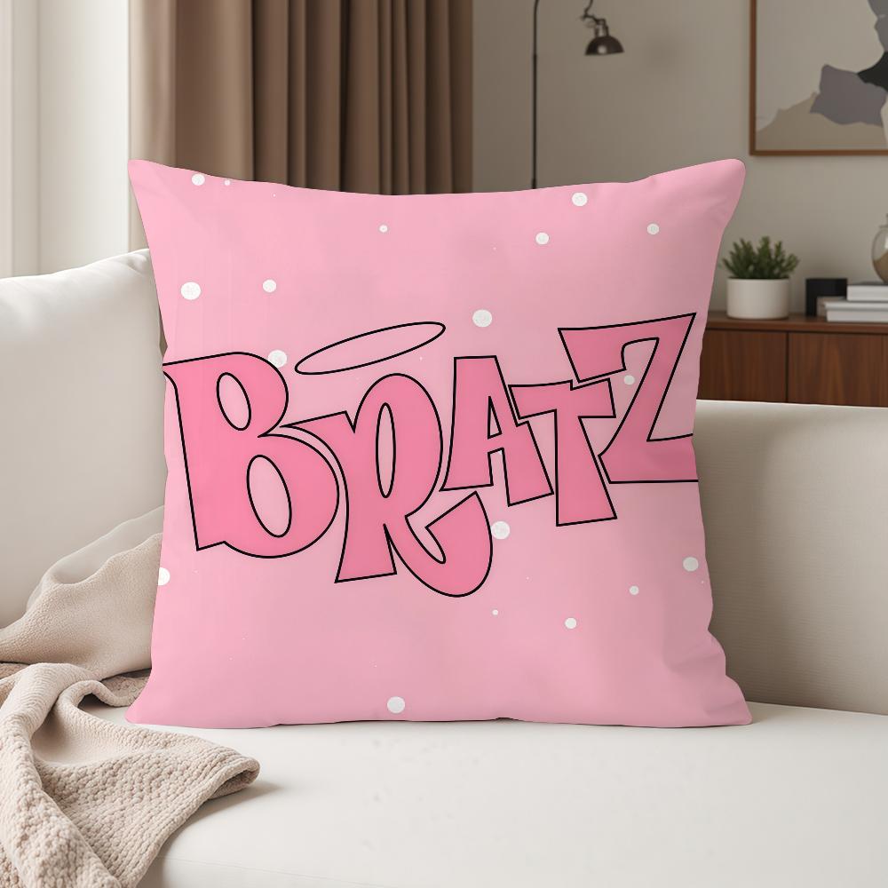 Fashion Lovely Doll Bbratz Pillow Case Suitable For Bedrooms Living Rooms Cars Home Decoration