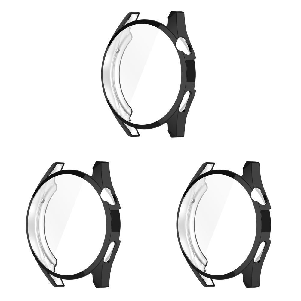 

- Anti-Fall Watch Full Cover Case for Watch GT 3 46mm Shell (Black)