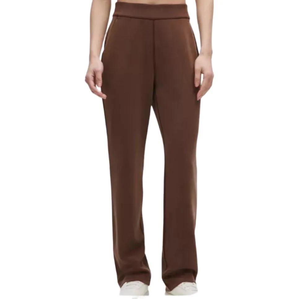Lululemon Softstreme Straight Leg Casual Pants Women's (Unisex) Casual Pants LW5GJUS | Filbert Tan