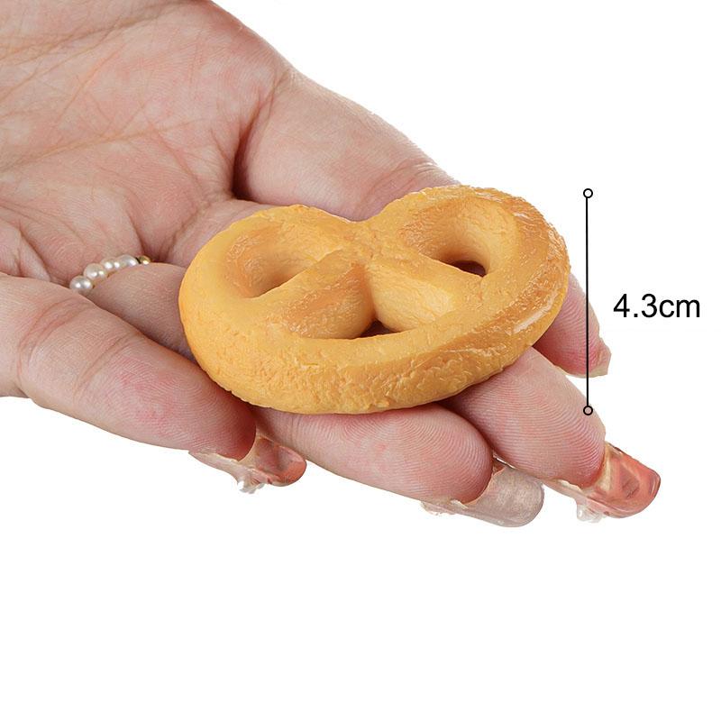 Simulationskeks Künstliches Keksmodell für Küchen Dekoration, Falsches Keksessen, Dessert-Fenster Requisiten