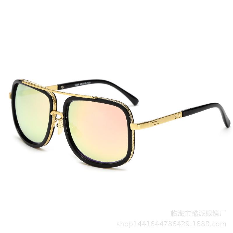 Retro Fashion Metal Leg Sunglasses for Outdoor Wear