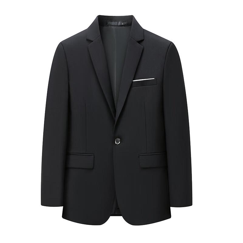Firstview Men's Business Casual One-Button Blazer