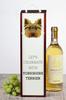 Yorkshire Terrier, York, Jork, Yorkie - Geometryczne Pudełko Ze Zdjęciem I Napisem Na Wino Marki Art-Dog