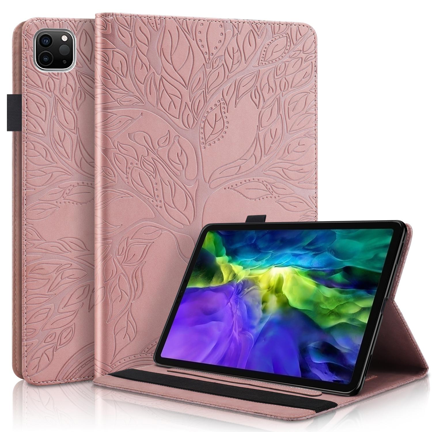 Étui pour tablette à motif d'arbre pour iPad Air Pro MINI 10,9 10,2 11 12,9 13 pouces 3 4 5 6 7 8 9 10ème génération Housse en cuir MINI 6th 7th