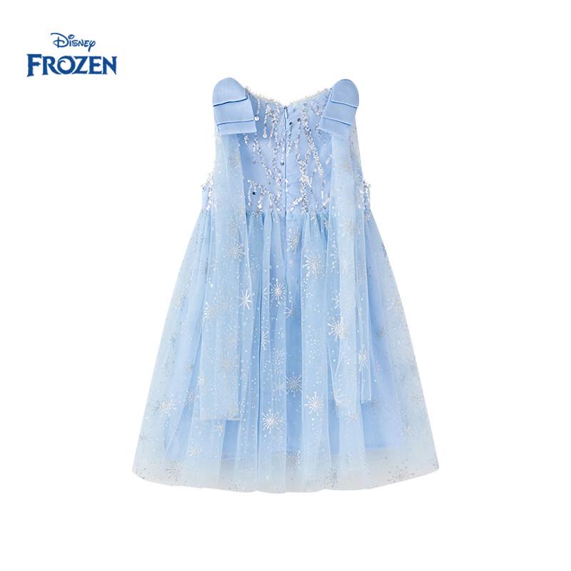 Disney Elsa Princess Summer Sleeveless Dress for Girls