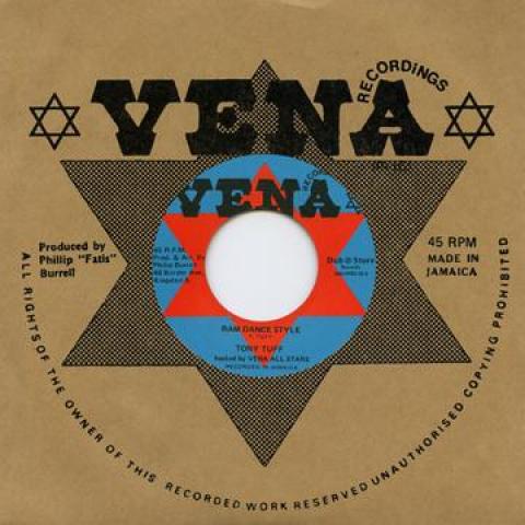 

7inch Record TONY TUFF - Ram Dance Style DSRPFB702 Vena/Dub Store 1987 Japan Reggae, Ska & Dub