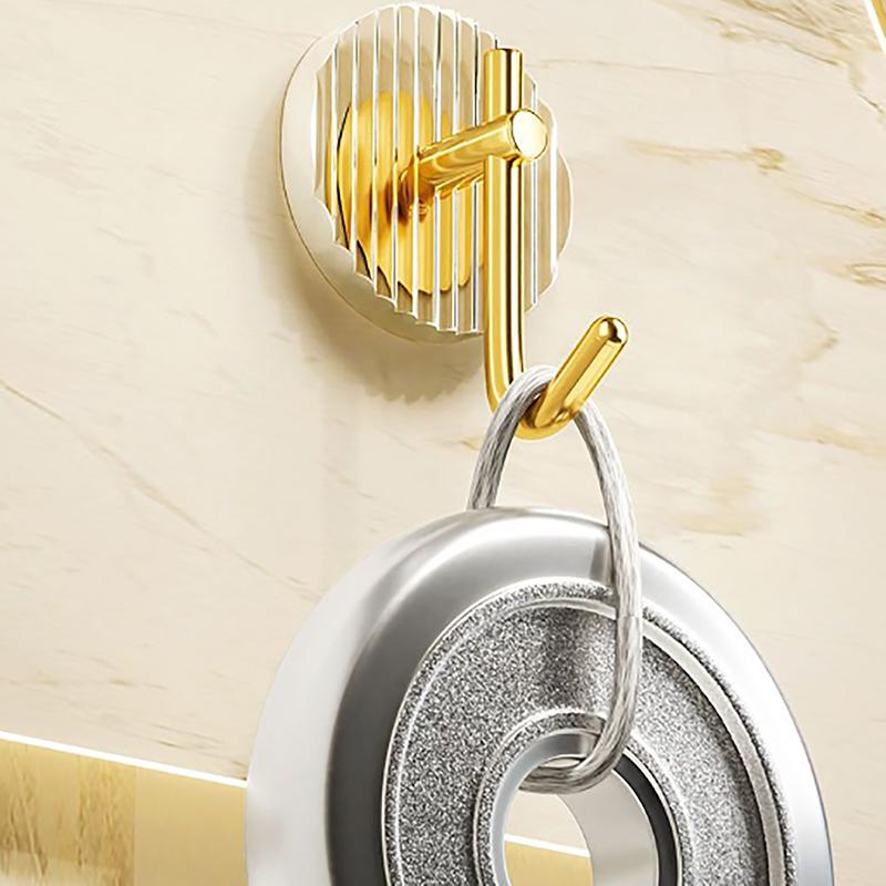 Acrylic Tranparent Multifunction Wall Hook Key Cloth Organizer Hanger Bathroom Robe Towel Rack Kitchen Hardware Hooks