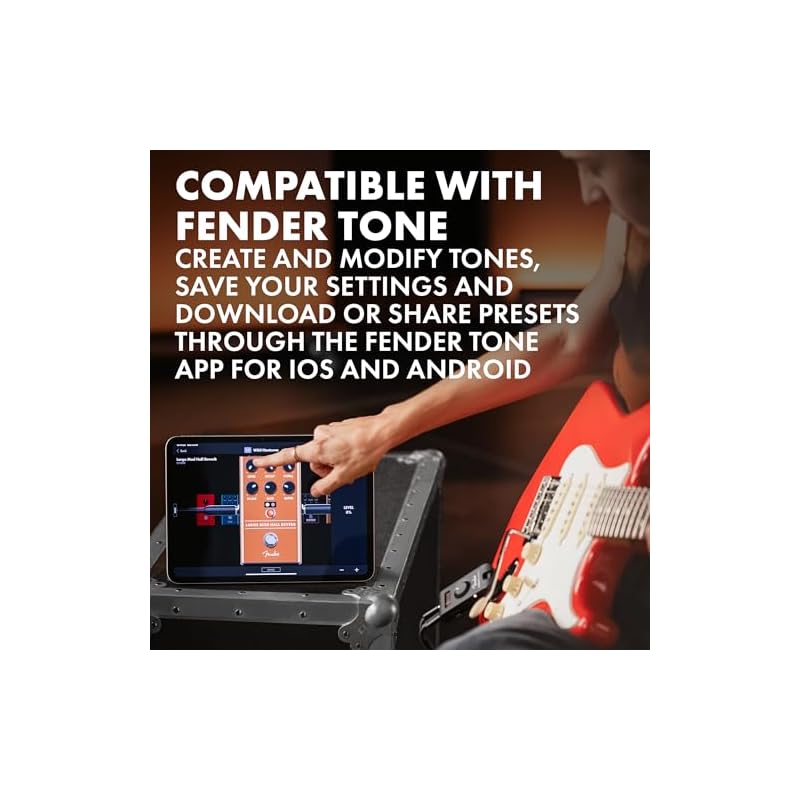 Fender Mustang® Micro Plus Guitar & Bass Headphone Amplifier