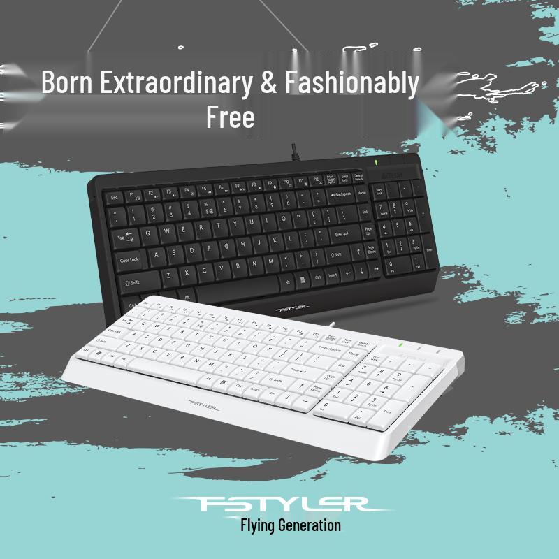 A4Tech FK15 Silent USB Wired Keyboard