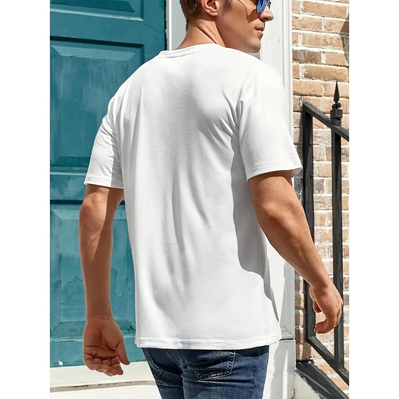 European sizes Basketball Pattern Printed Mens Round Neck Short Sleeved T-shirt Fashionable T-shirt Comfortable