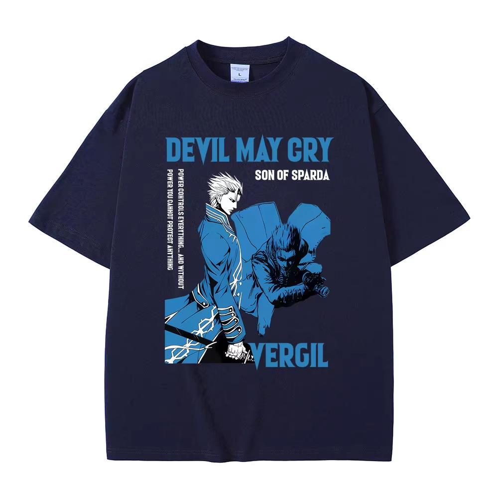 Game Enthusiast Vergil Tshirt Cool and Trendy Outfit Personalized Men Women Tshirt Fan Gift Highquality Daily Pure Cotton Top