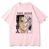 Attack on Titan Anime Oversize T-shirt Men Women Short Sleeve Casual Tee Cotton Unisex Streetwear Cosplay Harajuku Tops Y2k