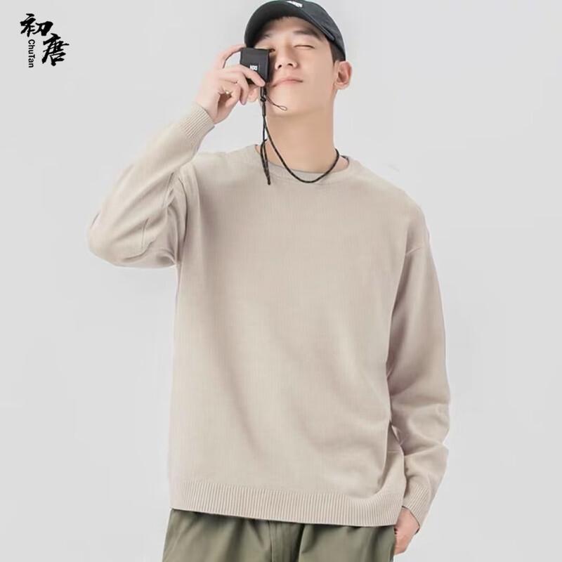 

Men s Round Neck Knit Sweater 4XL