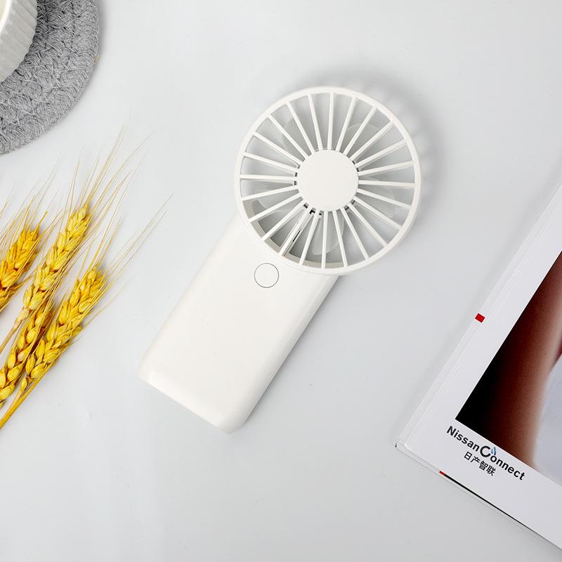 Portable Mini Handheld Summer Fan High Wind Power Silent Pocket USB Rechargeable Small Electric Fan Compact Size Lightweight