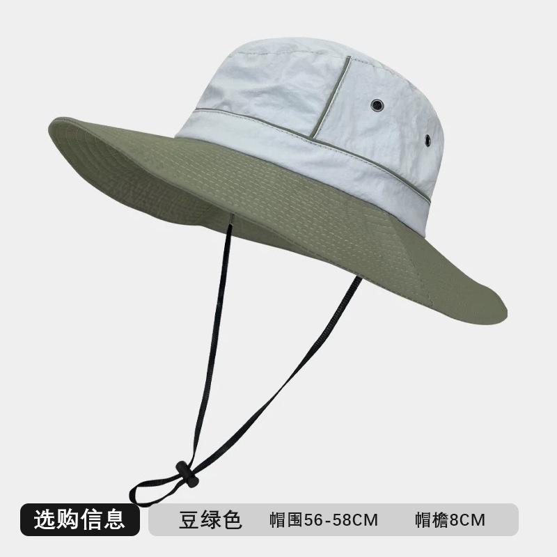 Sun Hats for Men Women Fishing Hat UPF Protection Wide Brim Bucket Hat Breathable Quick-Dry Water Rapellent Outdoor Hiking Beach Travel Summer Hats