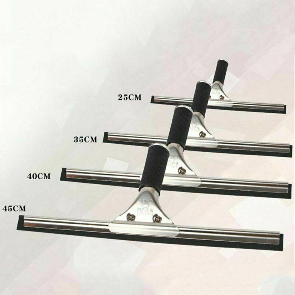 Professional Household Applicator Window Squeegee Rubber Wiper Glass Cleaner Cleaning Brush