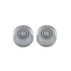 Clear Acrylic Double Ring Bubble Level Instrument, 20mm Round Level Ball