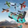 Children's Toy for Boys 3 To 5 Years Ejection Aircraft Shooting Game Outdoor Parent-child Sport Toys Kids Aircraft Set Plane Toy