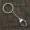 Fashion Opens Closes  Teeth Mouth 30x28mm Pendant 30mm Key Chain Bronze   Men Car Gift Keychain