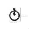 Gear Wall Clock Oversized Industrial Metal for Living Room, Loft