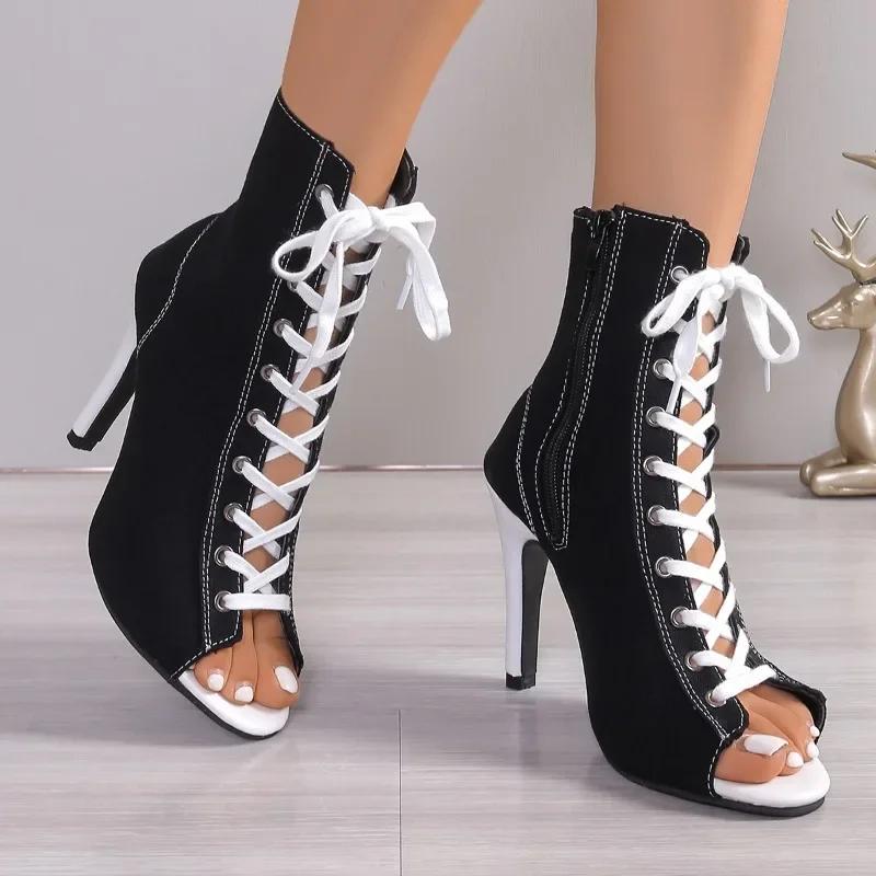 2025 New Trend Brand Women Sandals Designer Elegant Sexy High Heels Stilettos Summer Fashion Casual Woman Pumps Chaussures Femme
