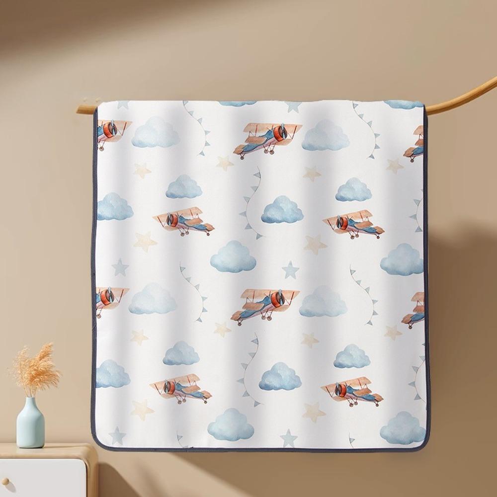 Waterdichte Baby Luiertafel Mat Ademende Bedbeschermer Luiers Zacht Beddengoed Urinepads Baby