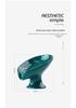 Handmade Ceramic Soap Dish: No-Punch Installation, Draining Design, Stylish Soap Holder.