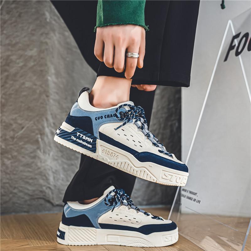 Новая мужская обувь кеды студенческая спортивная повседневная обувь уличная модная обувь — фото 4