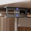 Laptop Mount Holder for Under Desk Stand Space Saving Easy Assembly for 11in to 17Inch Devices Bracket