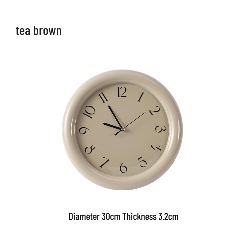 Nordic Style Creative Wall Clock for Living Room, Bedroom, or Office