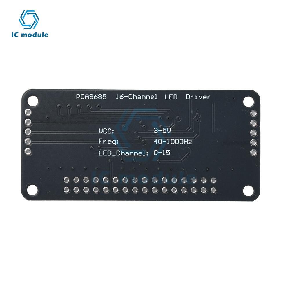 PCA9685 Module 16 Channel Led Driver Board Module I2C BUS PWM Controller Module Internet Of Things Development Board