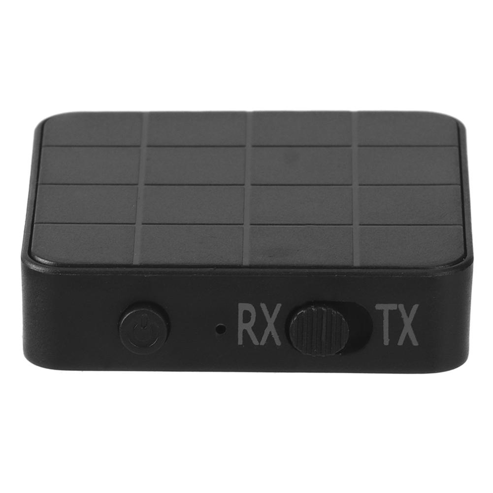 Bluetooth 5.0 2-i-1 Lydmottaker Sender Musikk Stereo Adaptere for Bil TV PC