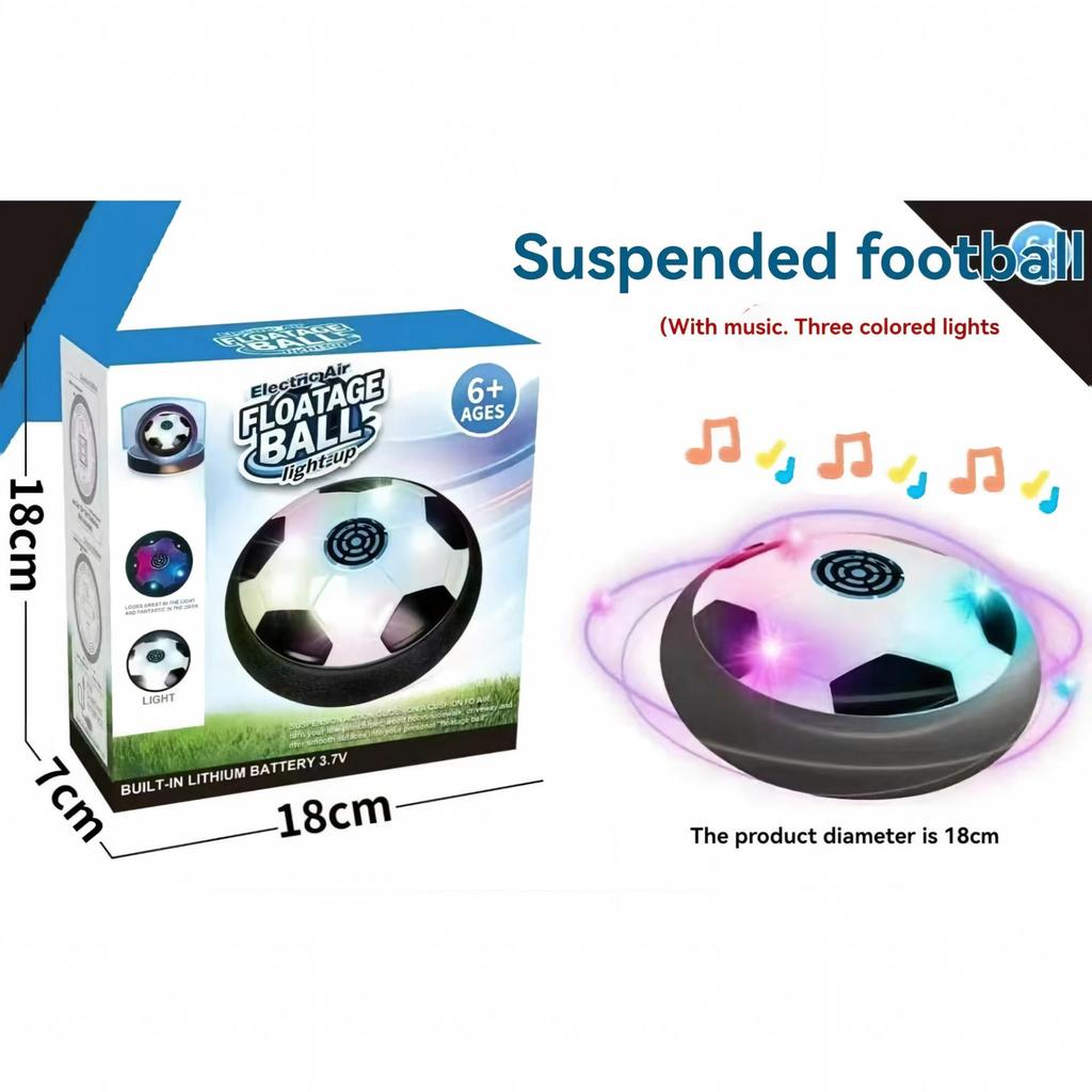 Indoor Electric Luminous Hover Football: Children's Educational Sports Interactive Toy