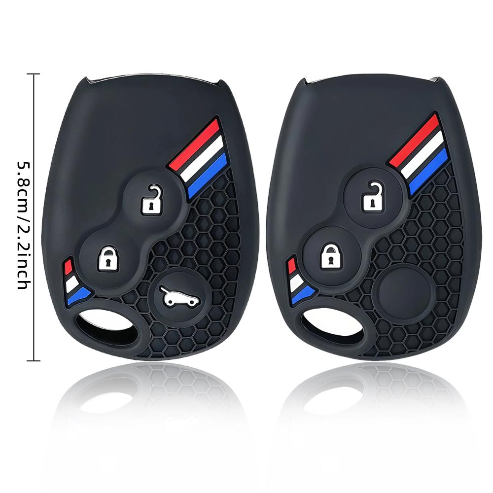 Silicone Car Key Shell Cover Case For Renault Trafic Vivaro Primastar Movano Kangoo Logan 2 Clio 3 For Opel Vivaro Key Holder