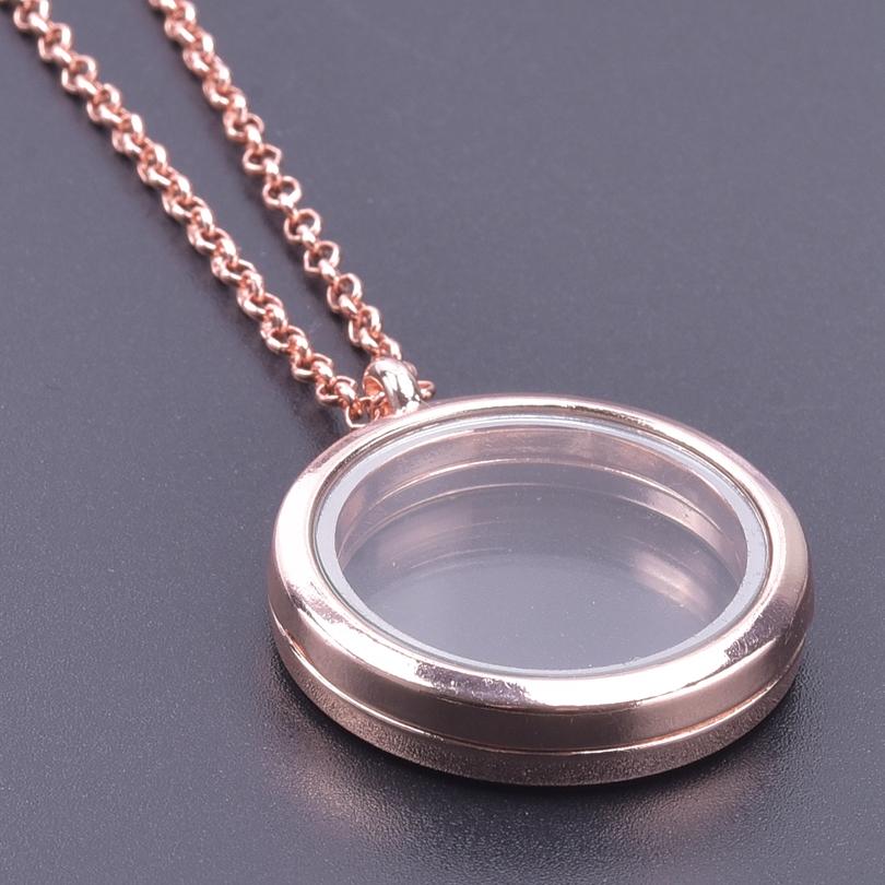 1Pc Round Heart Glass Cremation Urn Locket Pendant Necklaces For Ashes Mix Geometric Memory Floating Relicario Collares Jewelry