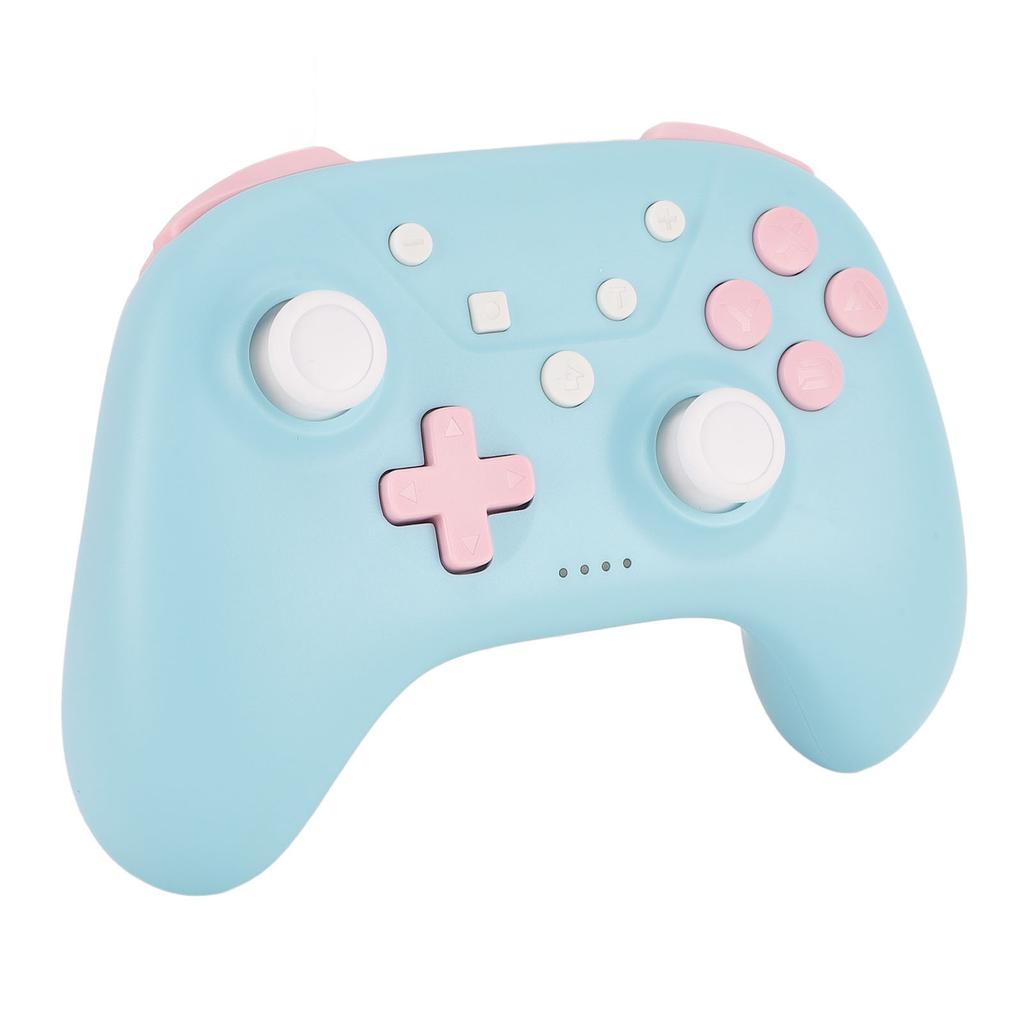 Controlador de Jogo Giroscópio de 6 Eixos Embutido Motor Assimétrico Suporta Função de Rajada Função de Despertar com Um Botão Gamepad Sem Fio