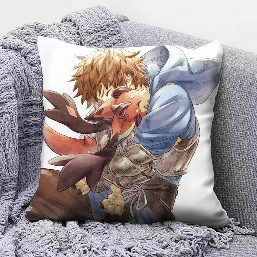 Granblue Fantasy Žaidimo Anime Pagalvės Užvalkalai Namų Sofos Pagalvės Užvalkalai ir Dekoratyviniai Individualūs