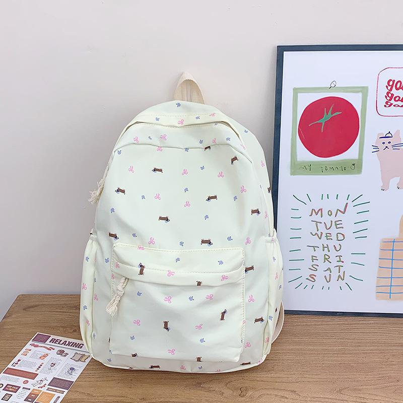 Schoolbag Japanese cute girl heart versatile large capacity student backpack 1011 spring new trendy Korean version fashion backpack